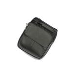 Fashion, accesorii si bijuterii - Barbati - Accesorii barbati - Genti si rucsacuri barbati - Geanta barbateasca, de umar, din piele naturala, ButicCochet, 16 x 19 x 8 cm, Negru - GNM26 - Infinity.ro