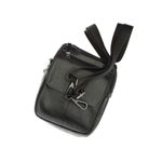Fashion, accesorii si bijuterii - Barbati - Accesorii barbati - Genti si rucsacuri barbati - Geanta barbateasca, de umar, din piele naturala, ButicCochet, 16 x 19 x 8 cm, Negru - GNM26 - Infinity.ro