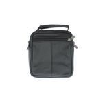 Fashion, accesorii si bijuterii - Barbati - Accesorii barbati - Genti si rucsacuri barbati - Geanta barbateasca, de umar, din piele naturala, ButicCochet, 16 x 18 x 5 cm, Negru - GNM53 - Infinity.ro