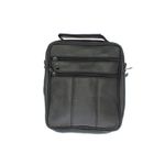 Fashion, accesorii si bijuterii - Barbati - Accesorii barbati - Genti si rucsacuri barbati - Geanta barbateasca, de umar, din piele naturala, ButicCochet, 18 x 22 x 4 cm, Negru - GNM57 - Infinity.ro