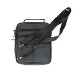 Fashion, accesorii si bijuterii - Barbati - Accesorii barbati - Genti si rucsacuri barbati - Geanta barbateasca, de umar, din piele naturala, ButicCochet, 18 x 22 x 4 cm, Negru - GNM57 - Infinity.ro