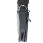 Fashion, accesorii si bijuterii - Barbati - Accesorii barbati - Genti si rucsacuri barbati - Geanta barbateasca, de umar, din piele naturala, ButicCochet, 18 x 22 x 4 cm, Negru - GNM57 - Infinity.ro