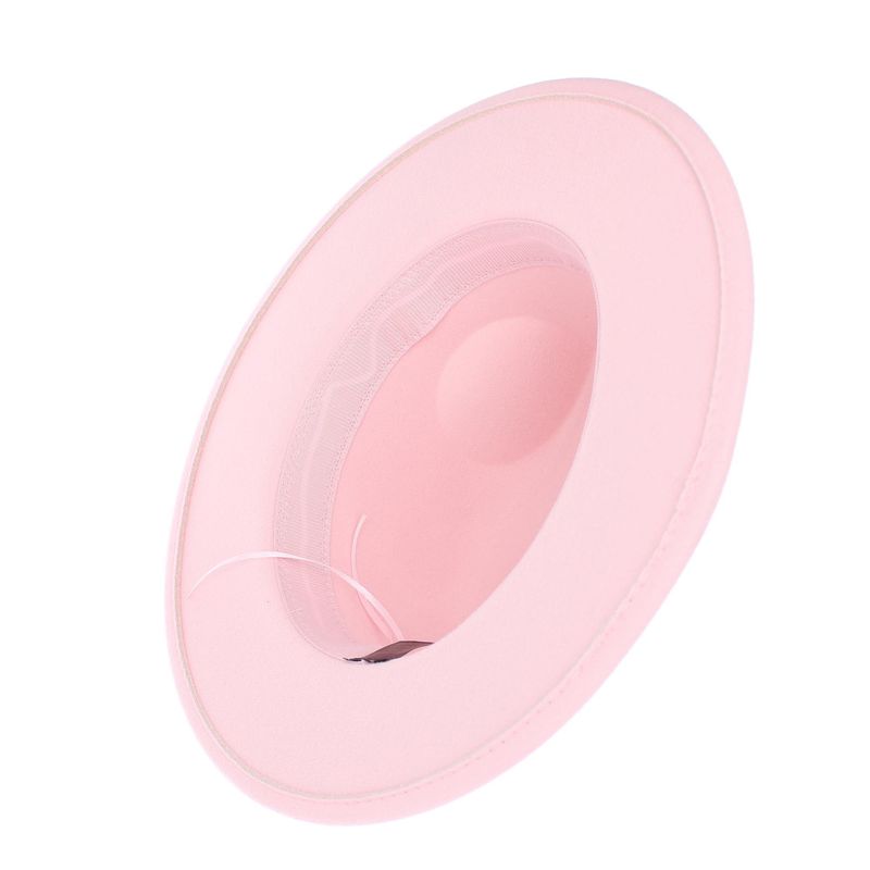 Fashion, accesorii si bijuterii - Femei - Accesorii femei - Caciuli si palarii femei - Palarie dama, ButicCochet, din 35% poliester 65% bumbac, one size, cu banda decorativa, Roz - PAL1210 - Infinity.ro
