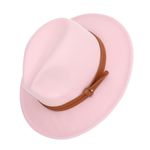 Fashion, accesorii si bijuterii - Femei - Accesorii femei - Caciuli si palarii femei - Palarie dama, ButicCochet, din 35% poliester 65% bumbac, one size, cu banda decorativa, Roz - PAL1213 - Infinity.ro