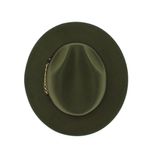 Fashion, accesorii si bijuterii - Femei - Accesorii femei - Caciuli si palarii femei - Palarie dama, ButicCochet, din 35% poliester 65% bumbac, one size, cu banda decorativa, kaki - PAL1211 - Infinity.ro