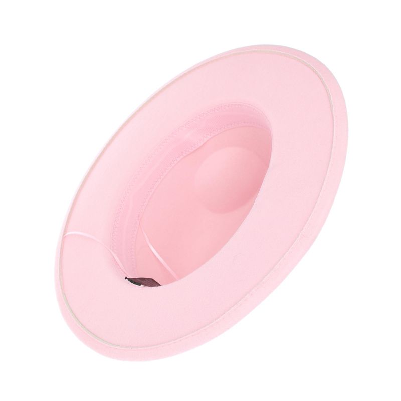 Fashion, accesorii si bijuterii - Femei - Accesorii femei - Caciuli si palarii femei - Palarie dama, ButicCochet, din 35% poliester 65% bumbac, one size, cu banda decorativa, Roz - PAL1213 - Infinity.ro