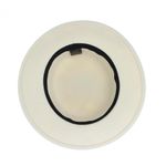 Fashion, accesorii si bijuterii - Femei - Accesorii femei - Caciuli si palarii femei - Palarie dama, ButicCochet, din lana, one size, cu bilute decorative, Alb - PAL1222 - Infinity.ro