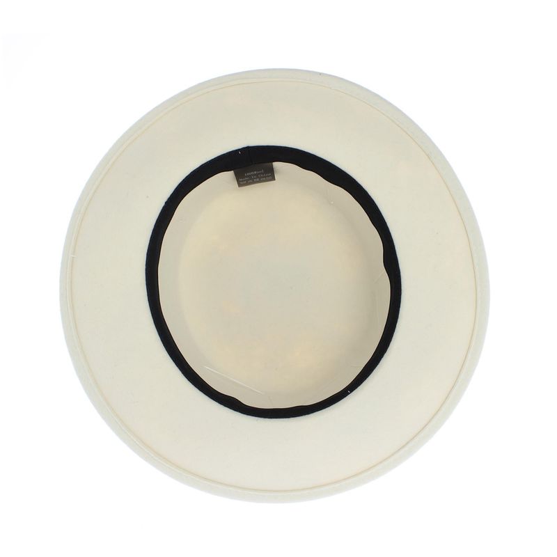 Fashion, accesorii si bijuterii - Femei - Accesorii femei - Caciuli si palarii femei - Palarie dama, ButicCochet, din lana, one size, cu bilute decorative, Alb - PAL1222 - Infinity.ro