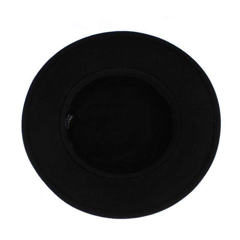 Fashion, accesorii si bijuterii - Femei - Accesorii femei - Caciuli si palarii femei - Palarie dama, ButicCochet, din lana, one size, cu bilute decorative, Negru - PAL1221 - Infinity.ro