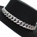 Fashion, accesorii si bijuterii - Femei - Accesorii femei - Caciuli si palarii femei - Palarie dama, ButicCochet, din material sintetic, one size, cu lant decorativ, Negru - PAL1225 - Infinity.ro