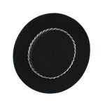 Fashion, accesorii si bijuterii - Femei - Accesorii femei - Caciuli si palarii femei - Palarie dama, ButicCochet, din material sintetic, one size, cu lant decorativ, Negru - PAL1225 - Infinity.ro