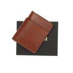Fashion, accesorii si bijuterii - Femei - Accesorii femei - Portofele femei - Portofel barbatesc, piele naturala, ButicCochet, compartimente multiple, 10x12x2 cm, Maro - PR710 - Infinity.ro