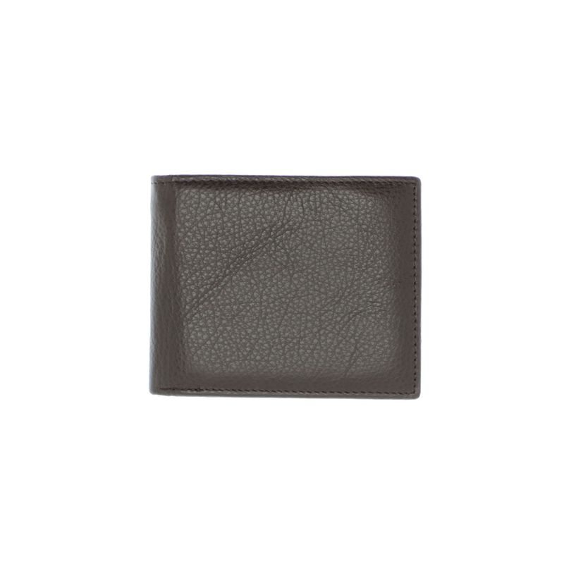 Fashion, accesorii si bijuterii - Femei - Accesorii femei - Portofele femei - Portofel barbatesc, din piele naturala, 10 x 12 x 2.5 cm, Tita, Maro inchis - PR599 - Infinity.ro