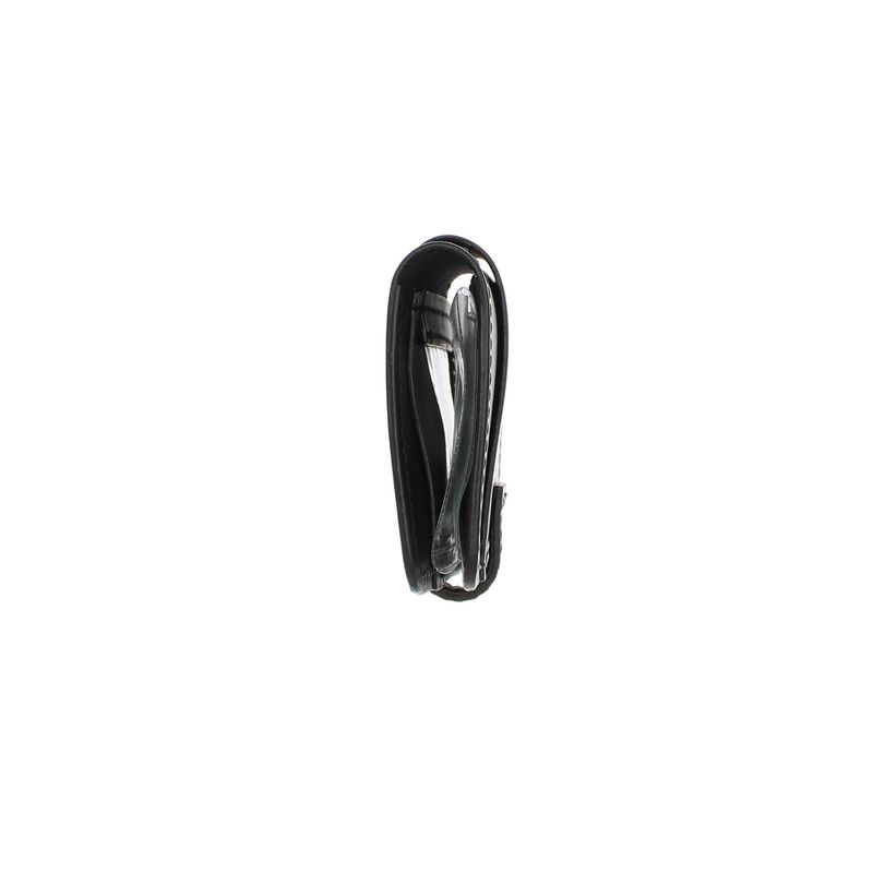 Fashion, accesorii si bijuterii - Femei - Accesorii femei - Portofele femei - Portofel barbatesc, piele naturala, ButicCochet, compartimente multiple, 10x12x2 cm, Negru - PR711 - Infinity.ro