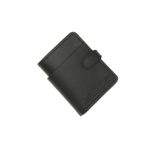 Fashion, accesorii si bijuterii - Femei - Accesorii femei - Portofele femei - Portofel barbatesc, piele naturala, ButicCochet, compartimente multiple, 10x12x2 cm, Negru - PR711 - Infinity.ro