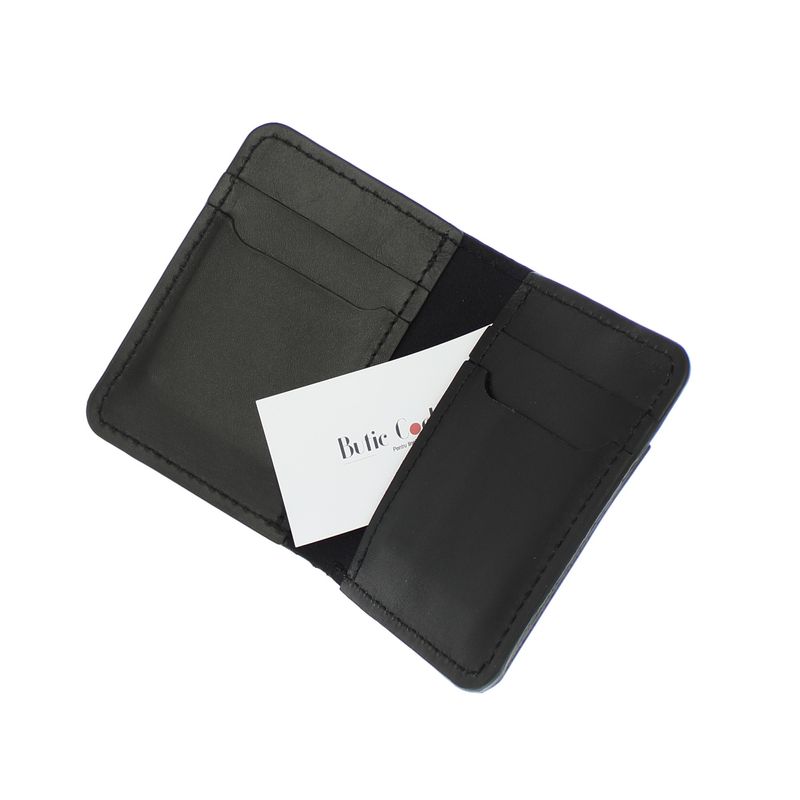 Fashion, accesorii si bijuterii - Femei - Accesorii femei - Portofele femei - Portofel barbatesc, piele naturala, ButicCochet, compartimente multiple, 10x12x2 cm, Negru - PR709 - Infinity.ro
