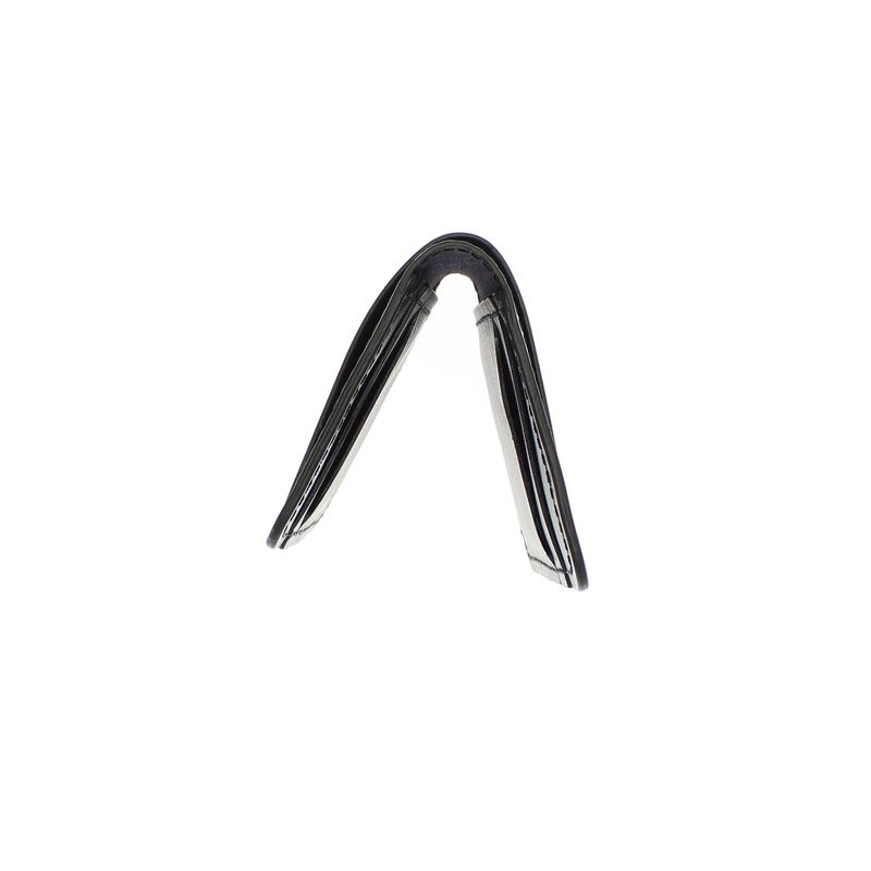 Fashion, accesorii si bijuterii - Femei - Accesorii femei - Portofele femei - Portofel barbatesc, piele naturala, ButicCochet, compartimente multiple, 10x12x2 cm, Negru - PR709 - Infinity.ro