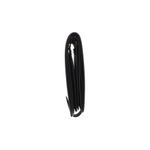 Fashion, accesorii si bijuterii - Femei - Accesorii femei - Portofele femei - Portofel barbatesc, piele naturala, ButicCochet, cu capsa, 13x10x2 cm, Negru - PR712 - Infinity.ro