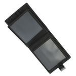 Fashion, accesorii si bijuterii - Femei - Accesorii femei - Portofele femei - Portofel barbatesc, piele naturala, ButicCochet, cu capsa, 13x10x2 cm, Negru - PR712 - Infinity.ro