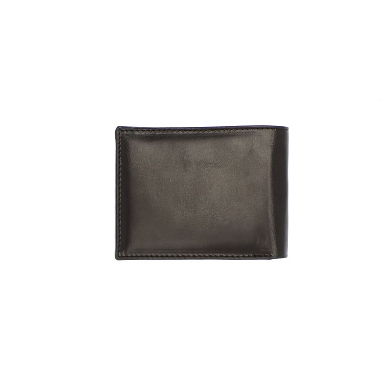 Fashion, accesorii si bijuterii - Femei - Accesorii femei - Portofele femei - Portofel barbatesc, slim, piele naturala, ButicCochet, 12x9x2 cm, Negru - PR714 - Infinity.ro