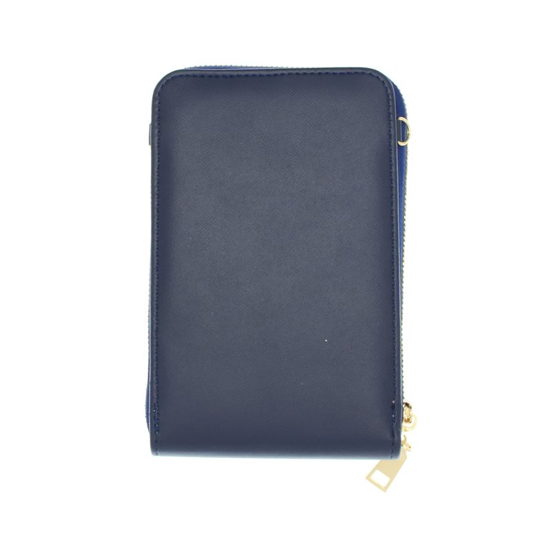 Fashion, accesorii si bijuterii - Femei - Accesorii femei - Portofele femei - Portofel dama, din piele ecologica, ButicCochet, 18 x 11x4 cm, Bleumarin - PR764 - Infinity.ro