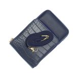 Fashion, accesorii si bijuterii - Femei - Accesorii femei - Portofele femei - Portofel dama, din piele ecologica, ButicCochet, 18 x 11x4 cm, Bleumarin - PR764 - Infinity.ro