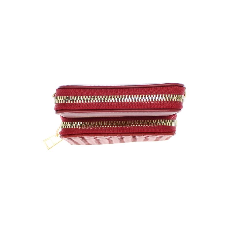 Fashion, accesorii si bijuterii - Femei - Accesorii femei - Portofele femei - Portofel dama, din piele ecologica, ButicCochet, 18 x11x4 cm, Rosu - PR771 - Infinity.ro