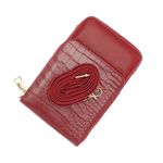 Fashion, accesorii si bijuterii - Femei - Accesorii femei - Portofele femei - Portofel dama, din piele ecologica, ButicCochet, 18 x 11x4 cm, Rosu - PR767 - Infinity.ro