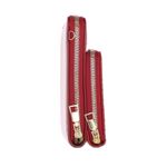 Fashion, accesorii si bijuterii - Femei - Accesorii femei - Portofele femei - Portofel dama, din piele ecologica, ButicCochet, 18 x11x4 cm, Rosu - PR771 - Infinity.ro