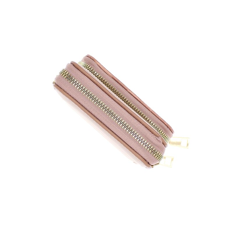 Fashion, accesorii si bijuterii - Femei - Accesorii femei - Portofele femei - Portofel dama, din piele ecologica, ButicCochet, 18 x 11x4 cm, Roz - PR765 - Infinity.ro