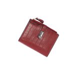 Fashion, accesorii si bijuterii - Femei - Accesorii femei - Portofele femei - Portofel de dama, din piele ecologica, Buticcochet, 12.5x10x2 cm, Rosu - PR1005 - Infinity.ro
