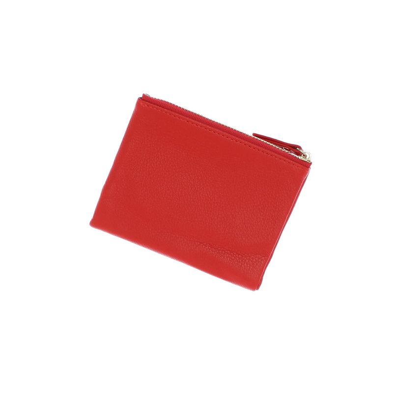 Fashion, accesorii si bijuterii - Femei - Accesorii femei - Portofele femei - Portofel de dama, din piele ecologica, Buticcochet, 13x10x2 cm, Rosu - PR1020 - Infinity.ro