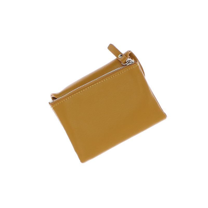 Fashion, accesorii si bijuterii - Femei - Accesorii femei - Portofele femei - Portofel de dama, din piele ecologica, Buticcochet, 13x10x3 cm, Galben - PR1047 - Infinity.ro