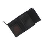 Fashion, accesorii si bijuterii - Femei - Accesorii femei - Portofele femei - Portofel de dama, din piele ecologica, Buticcochet, 13x10x2 cm, Negru - PR1019 - Infinity.ro