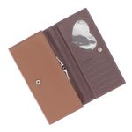 Fashion, accesorii si bijuterii - Femei - Accesorii femei - Portofele femei - Portofel de dama, din piele ecologica, Buticcochet, 18x10x3 cm, Roz - PR1003 - Infinity.ro
