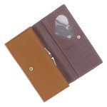 Fashion, accesorii si bijuterii - Femei - Accesorii femei - Portofele femei - Portofel de dama, din piele ecologica, Buticcochet, 18x10x3 cm, Maro - PR1001 - Infinity.ro
