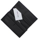 Fashion, accesorii si bijuterii - Femei - Accesorii femei - Portofele femei - Portofel de dama, din piele ecologica, ButicCochet, 19x9x3 cm, Negru - PR662 - Infinity.ro
