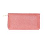 Fashion, accesorii si bijuterii - Femei - Accesorii femei - Portofele femei - Portofel de dama, din piele ecologica, ButicCochet, 19x10x3 cm, Roz - PR690 - Infinity.ro