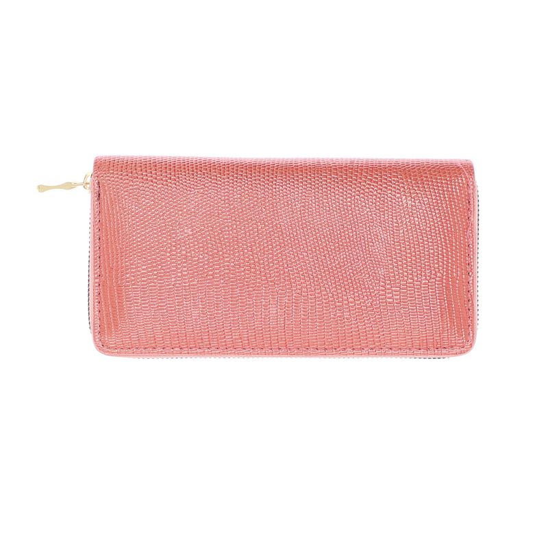 Fashion, accesorii si bijuterii - Femei - Accesorii femei - Portofele femei - Portofel de dama, din piele ecologica, ButicCochet, 19x10x3 cm, Roz - PR690 - Infinity.ro