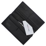 Fashion, accesorii si bijuterii - Femei - Accesorii femei - Portofele femei - Portofel de dama, din piele ecologica, ButicCochet, 19x9x3 cm, Negru - PR662 - Infinity.ro