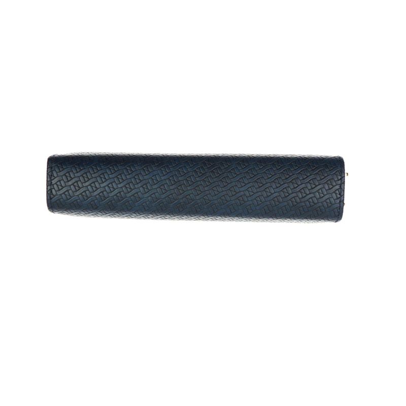 Fashion, accesorii si bijuterii - Femei - Accesorii femei - Portofele femei - Portofel de dama, din piele ecologica, Buticcochet, Bleumarin, cu doua fermoare, 19x10x4 cm - PR456 - Infinity.ro