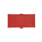 Fashion, accesorii si bijuterii - Femei - Accesorii femei - Portofele femei - Portofel de dama, din piele naturala, ButicCochet, 17x9x2 cm, cu catarama, Rosu - PR708 - Infinity.ro