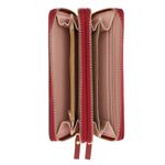 Fashion, accesorii si bijuterii - Femei - Accesorii femei - Portofele femei - Portofel de dama, din piele ecologica, ButicCochet, cu doua fermoare, 19x10x4 cm, Rosu - PR724 - Infinity.ro