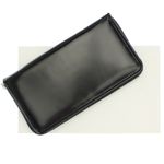 Fashion, accesorii si bijuterii - Femei - Accesorii femei - Portofele femei - Portofel de dama, din piele naturala, ButicCochet, 19x10x3 cm, cu un fermoar, Negru- PR700 - Infinity.ro