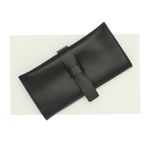 Fashion, accesorii si bijuterii - Femei - Accesorii femei - Portofele femei - Portofel de dama, din piele naturala, ButicCochet, 17x9x2 cm, cu catarama,  Negru - PR707 - Infinity.ro