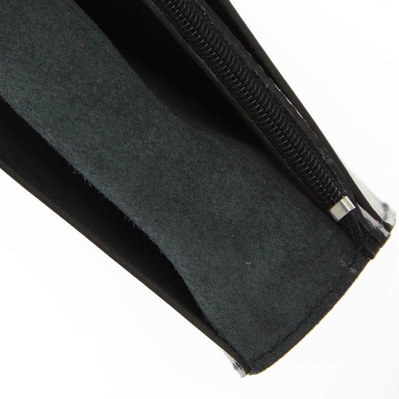 Fashion, accesorii si bijuterii - Femei - Accesorii femei - Portofele femei - Portofel de dama, din piele naturala, ButicCochet, 17x9x2 cm, cu catarama,  Negru - PR707 - Infinity.ro
