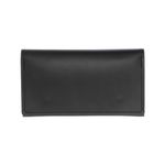 Fashion, accesorii si bijuterii - Femei - Accesorii femei - Portofele femei - Portofel de dama, din piele naturala, ButicCochet, 20x10x2 cm, cu capse, Negru - PR705 - Infinity.ro