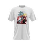 Fashion, accesorii si bijuterii - Barbati - Imbracaminte - Tricouri si bluze barbati - Tricou barbati Fullmetal Alchemist Steampunk Fantasy, alb, marime 2XL - Infinity.ro