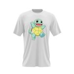 Fashion, accesorii si bijuterii - Barbati - Imbracaminte - Tricouri si bluze barbati - Tricou barbati Turtle Pokemon Testoasa Roblox, alb, marime 2XL - Infinity.ro