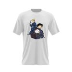 Fashion, accesorii si bijuterii - Barbati - Imbracaminte - Tricouri si bluze barbati - Tricou barbati Fullmetal Alchemist Riza Hawkeye Anime, alb, marime 2XL - Infinity.ro